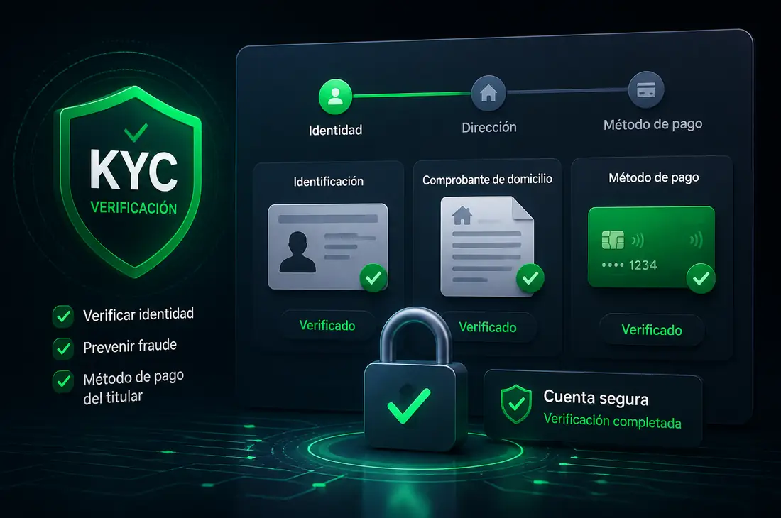 Verificación de identidad KYC y prevención fraude
