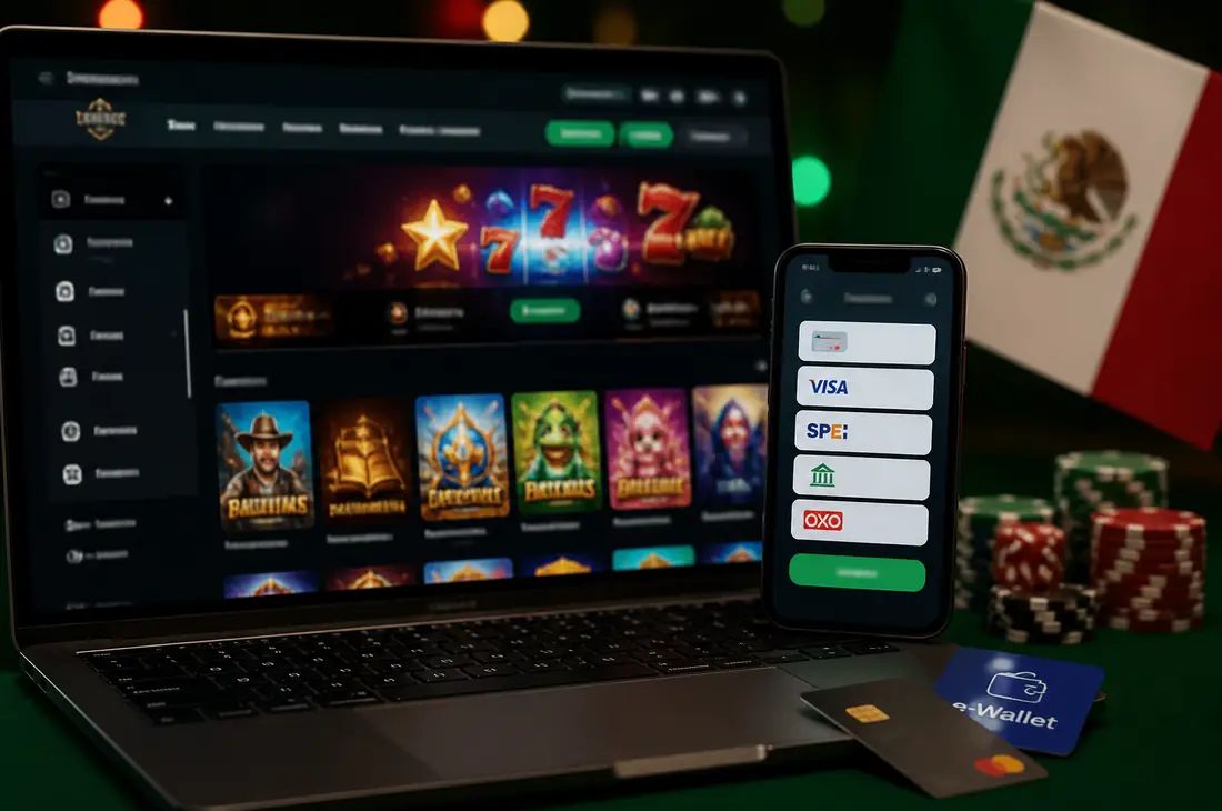 pagos casino México 2026 depósitos y retiros