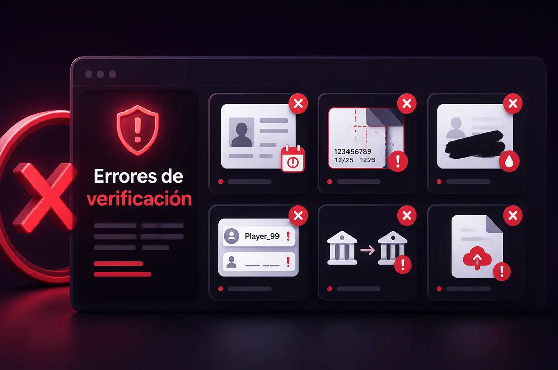 Errores comunes de verificación de documentos